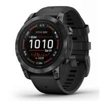 Garmin Epix Pro (Gen 2) Standard schwarz/schiefergrau QuickFit-Silikonarmband (010-02803-01)